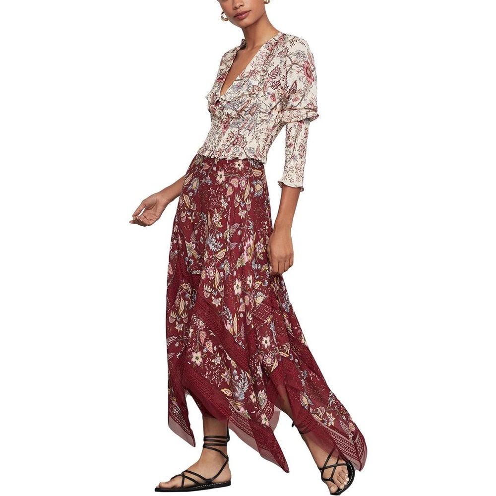 Bcbgmaxzaria top and skirt set.